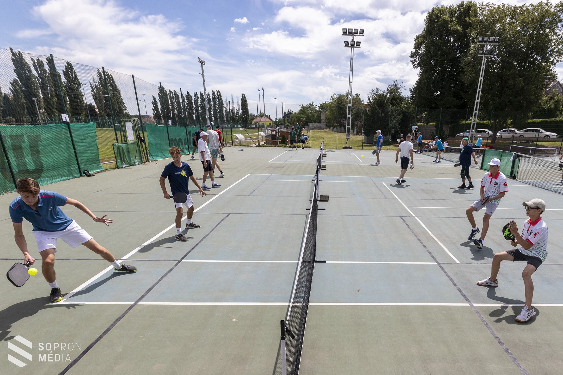 Sopronban hirdették ki az Országos Pickleball Bajnokság férfi páros kategóriájának eredményeit
