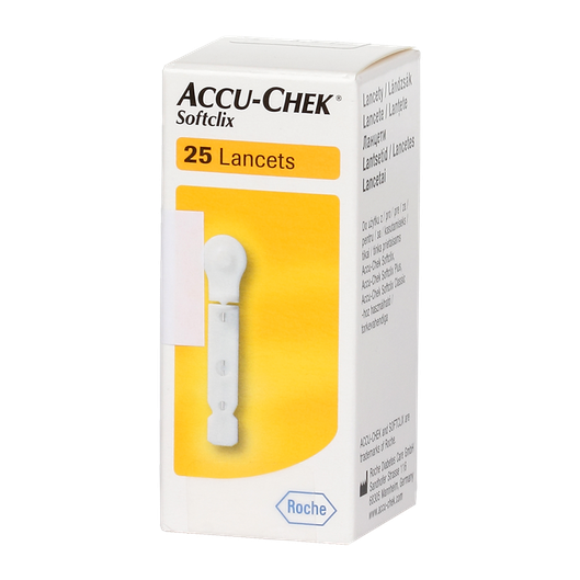 Vérvételi lándzsa AccuChek Softclix (25x)