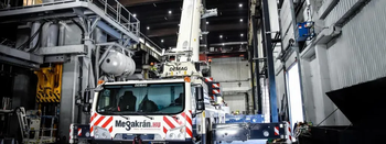 Megakrán - Minőségi és átlátható egyedi weboldal egy 30 éves emeléstechnikai vállalatnak