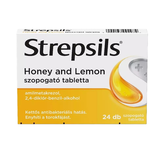 Strepsils Honey and lemon tabletta (24x)