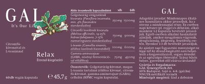 GAL Relax kapszula (60x)