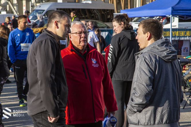 Kósa István, Sopron Városi Szabadidősport Szövetség elnöke (k)