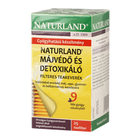 Naturland májvédő, detoxikáló tea filteres (25x)