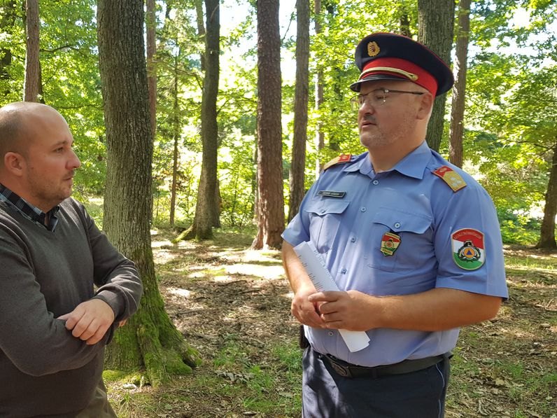 Együtt dolgoznak Sopronban a szakemberek az erdőtüzek ellen