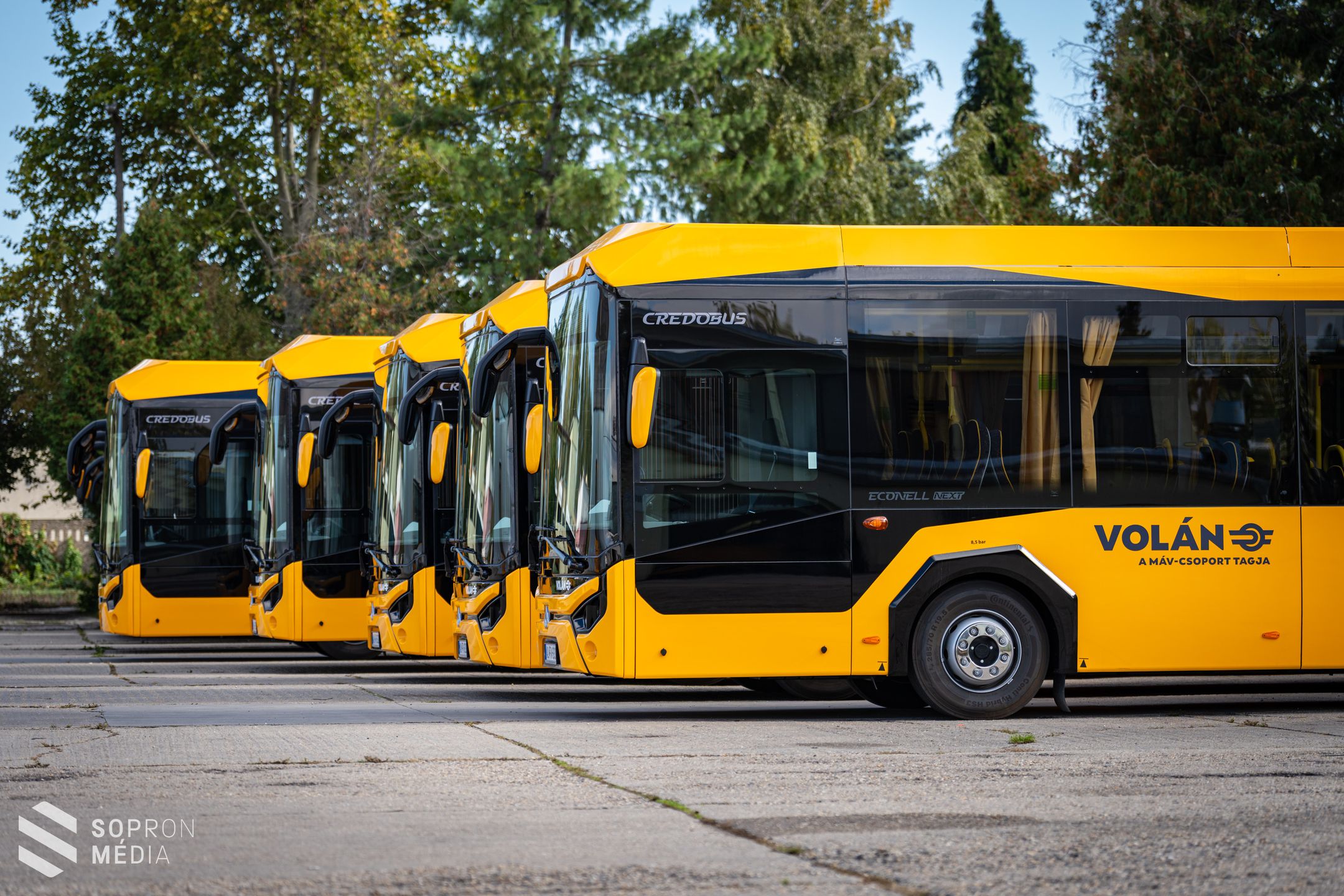 10 új autóbusz áll a helyi és helyközi közlekedés szolgálatába