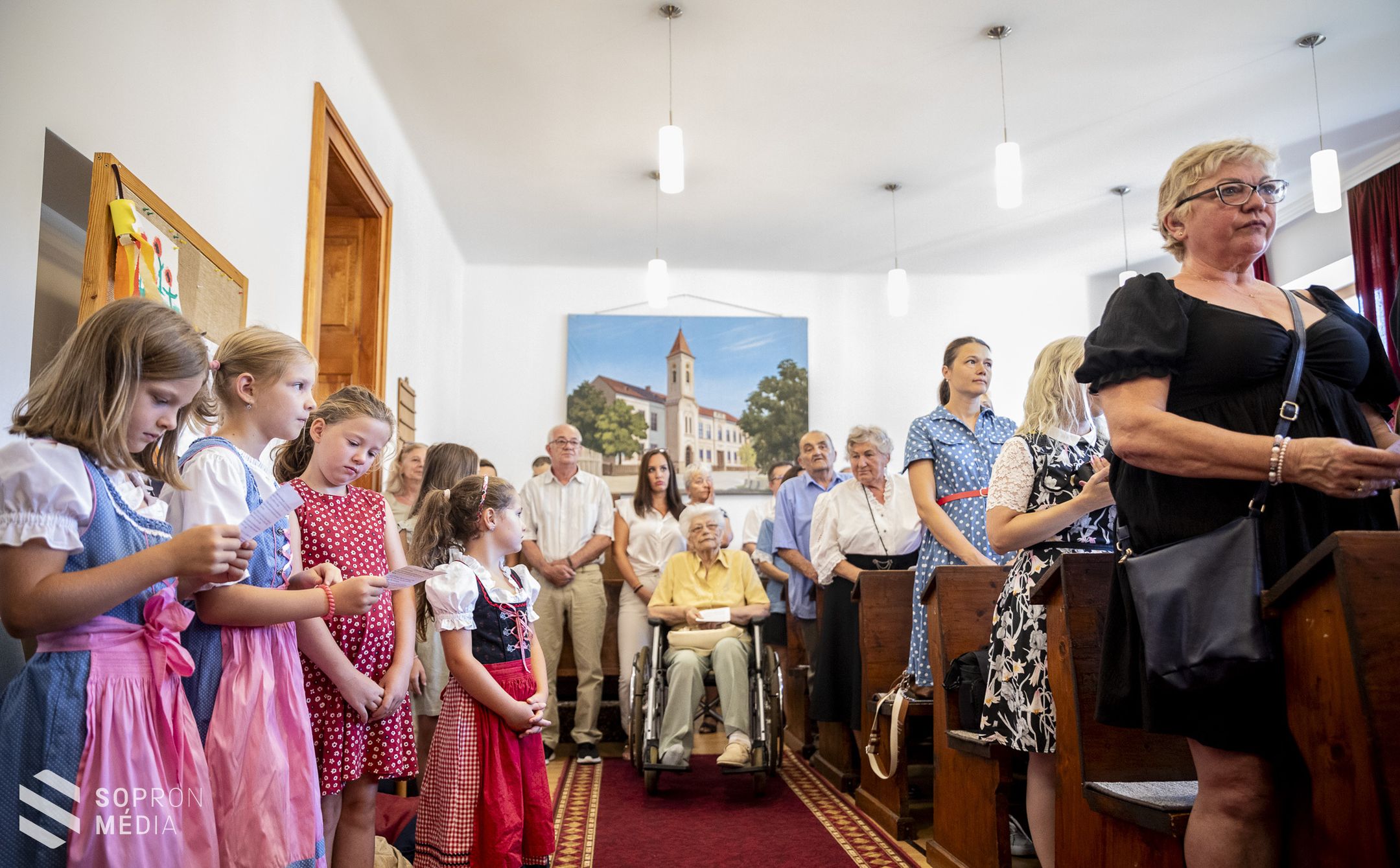 A sopronbánfalvi evangélikus templom felszentelésének évfordulójára emlékeztek