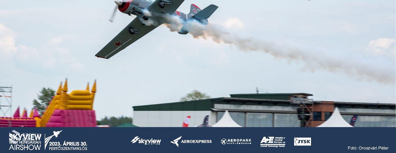 Újra légiparádé a Nyugat-Dunántúl égboltján