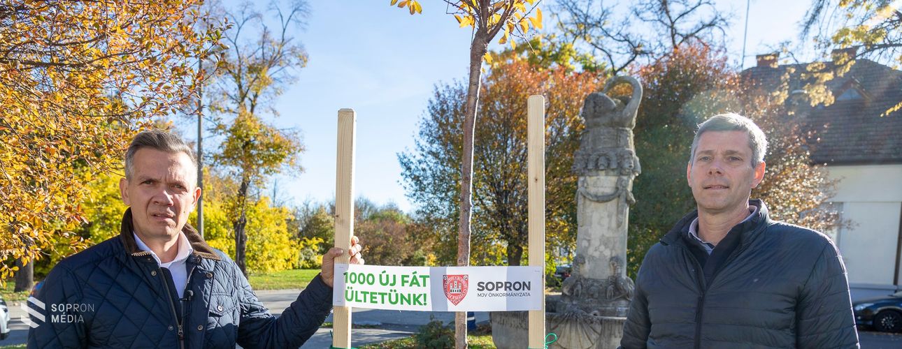 Újabb fákkal gyarapodott az Alsólöverek