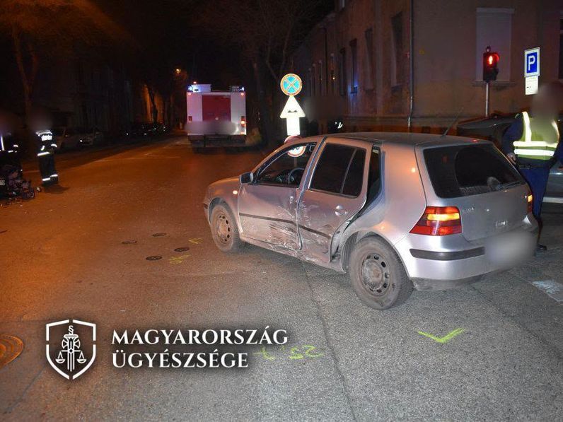 Ittasan elkötötte édesanyja autóját, majd azzal balesetet okozott egy férfi Sopronban!