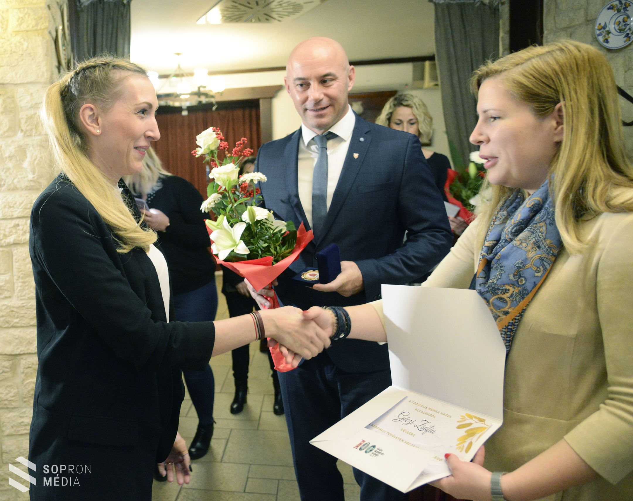 Elismerésben részesültek a soproni szociális területen dolgozók
