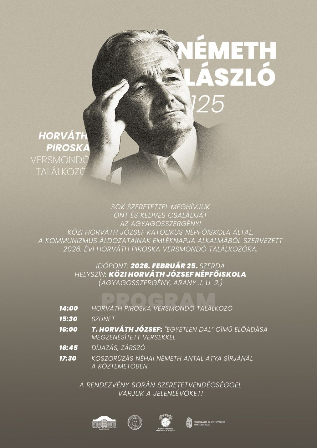 V. Horváth Piroska versmondó találkozó