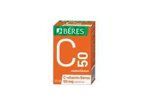 Béres C-vitamin 50 mg tabletta (120x hdpe) termék kép