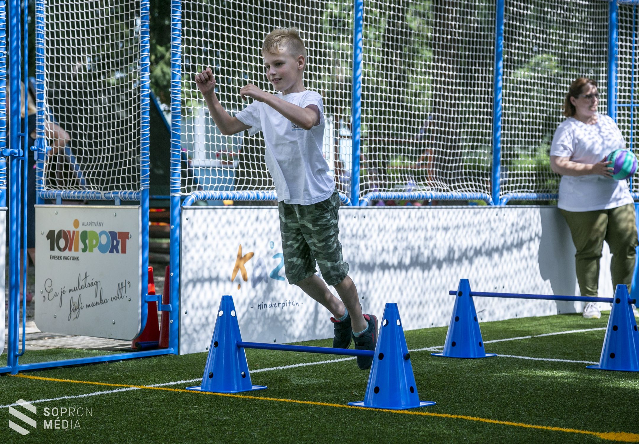 Új sportpályával gazdagodott a Jereváni Kék Tagóvoda
