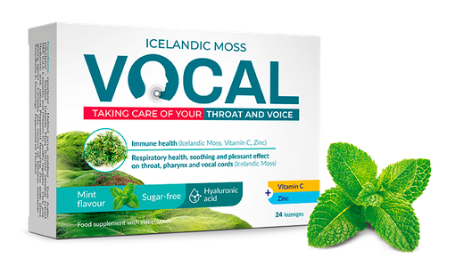 Vocal szopogató tabletta Menta (24x)