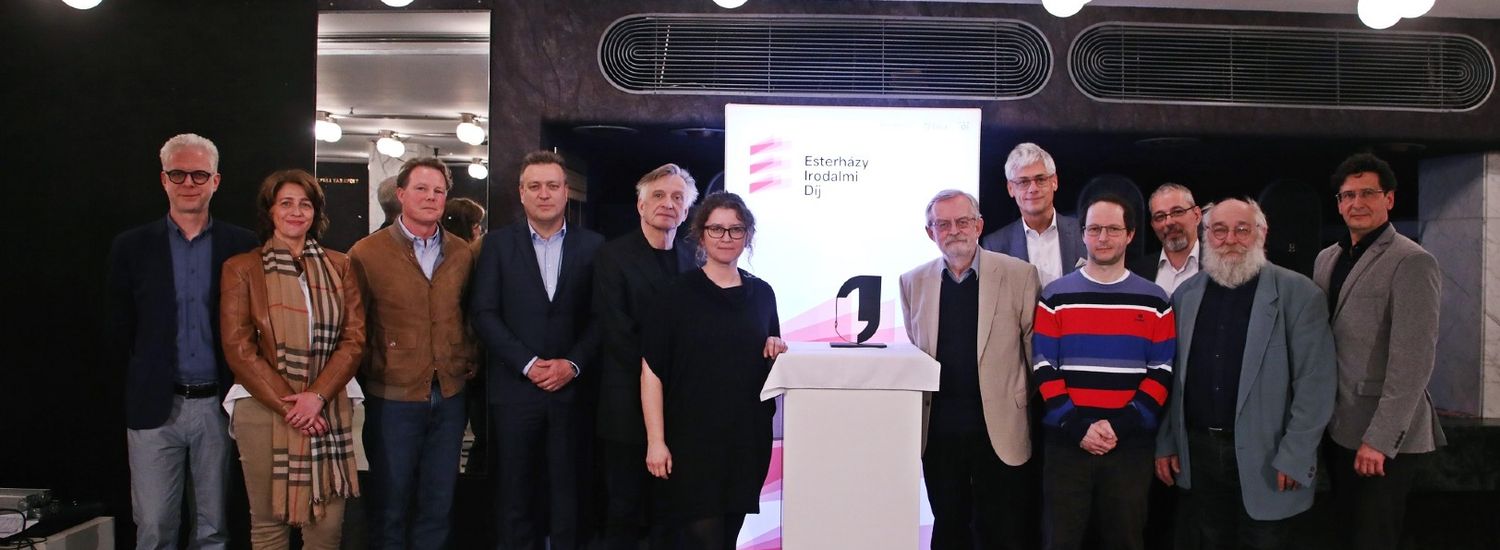 Az Esterházy Irodalmi Díj 2025 sajtótájékoztatója
