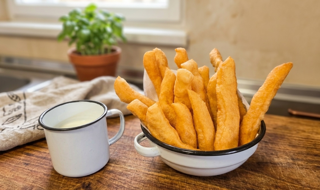 Lángos rudak fokhagymás-sós tejföllel – A klasszikus piaci lángos újragondolva