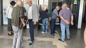 Ismét találkoztak a nyugdíjas tűzoltók a soproni rendészeti központban