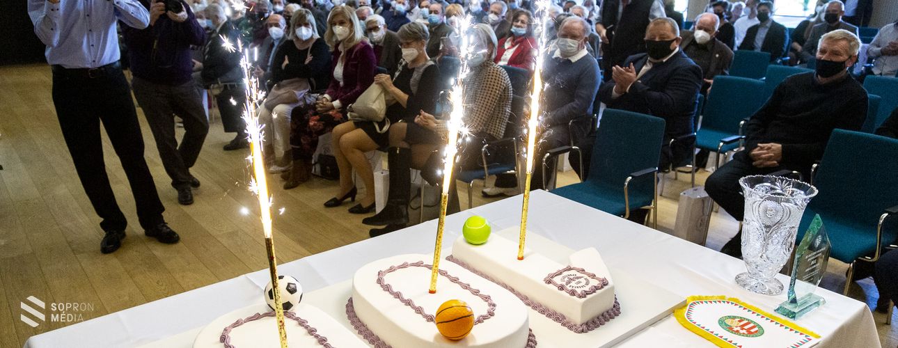 Századik születésnapját ünnepelte a Soproni Vasutas Sport Egylet
