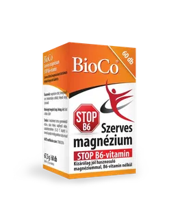 Bioco Szerves Magnézium STOP B6 tabletta (90x) termék kép