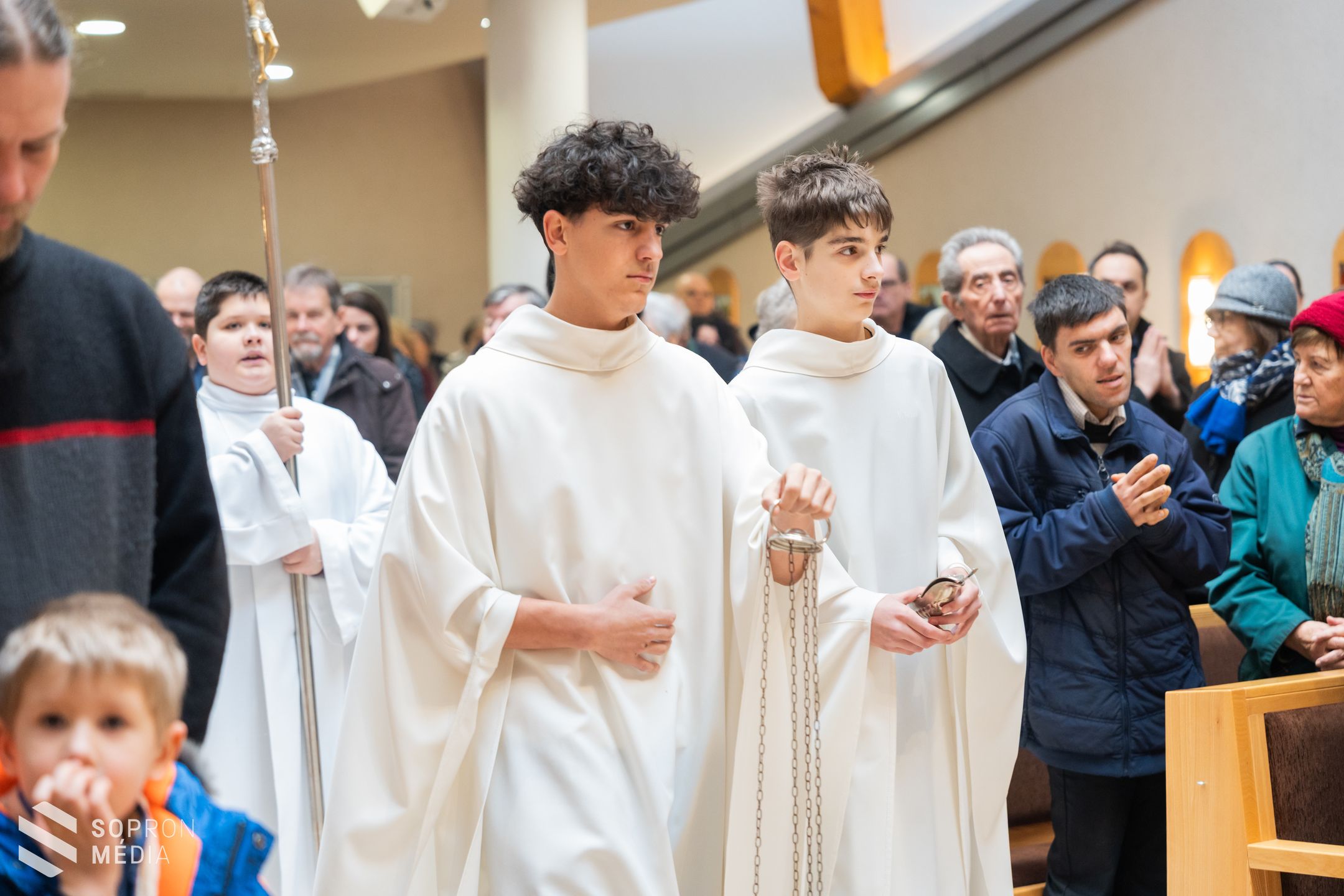 Búcsút ünnepeltek a Szent Margit-templomban