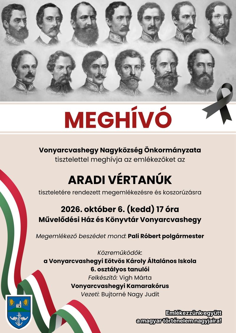 Aradi megemlékezés szolgáltatás képe