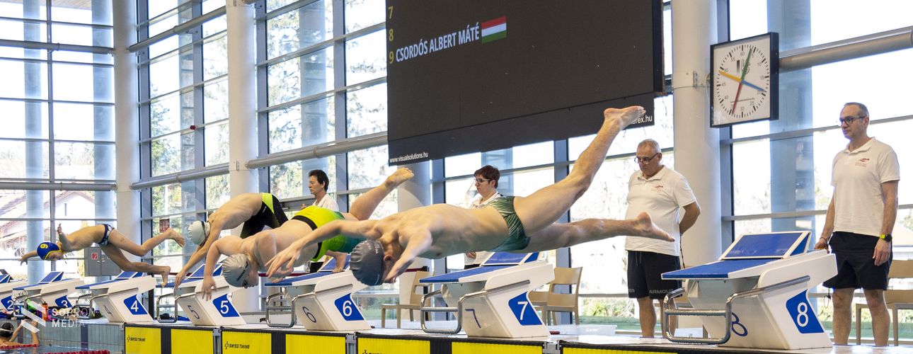 A Diákolimpia megyei döntőjének adott otthont a Lőver Uszoda