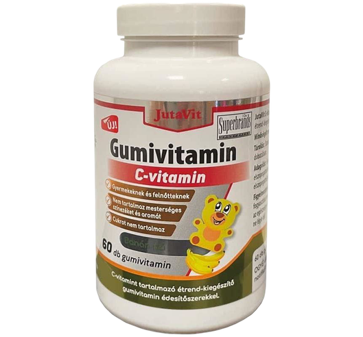 Jutavit C gumivitamin cukormentes (60x)