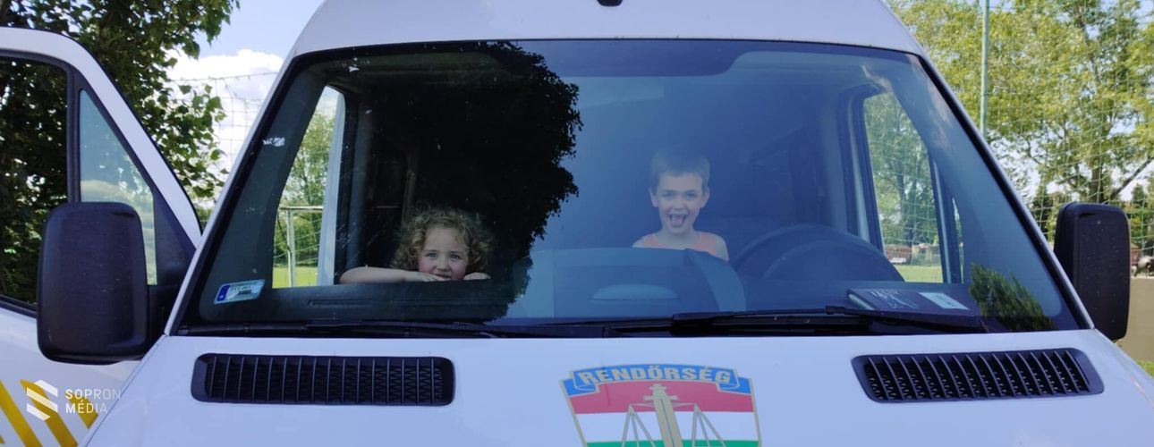 Gyermeknapi rendezvények a Soproni Rendőrkapitányság részvételével