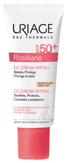 Uriage Roséliane CC krém SPF50+  rosacea (40ml)