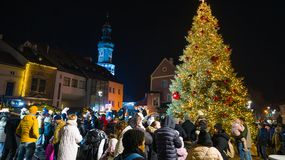 Kigyúltak az ünnepi fények Sopronban