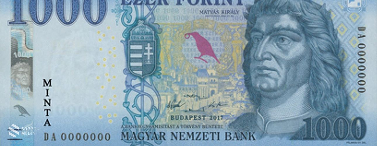 Megújulnak az 1000 forintos címletű bankjegyek