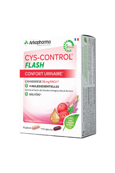 Cys-Control Flash étrkiegészítő kapszula (10+10 kapszula)