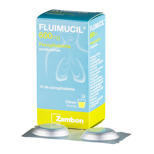 Fluimucil 600 mg pezsgőtabletta (10x)
