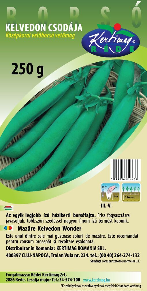 Velőborsó Kelvedon cs. 250 g termék képe