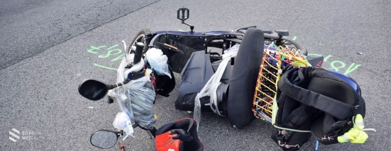 Csúnya baleset Lövő térségében