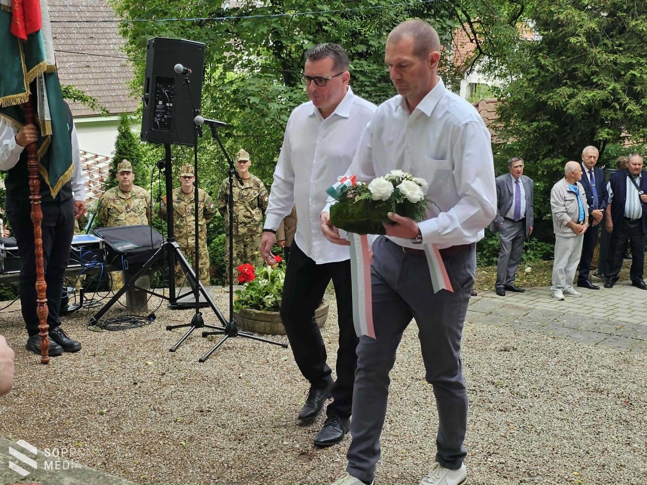 A hősök előtt tisztelegtek Bánfalván