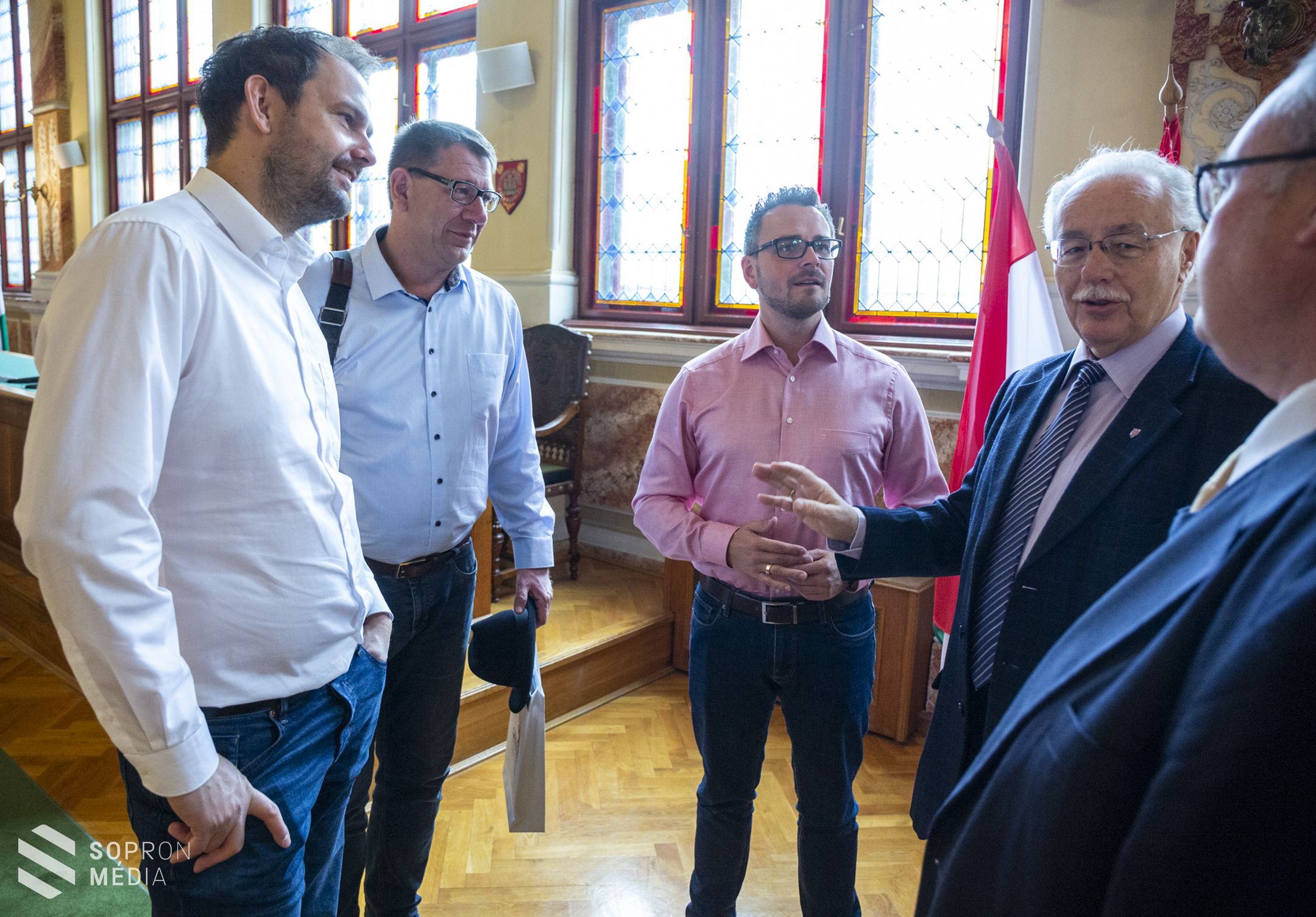 Testvérmegyei látogatás Sopronban