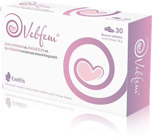Velfem étrendkiegészítő filmtabletta (30x) termék kép