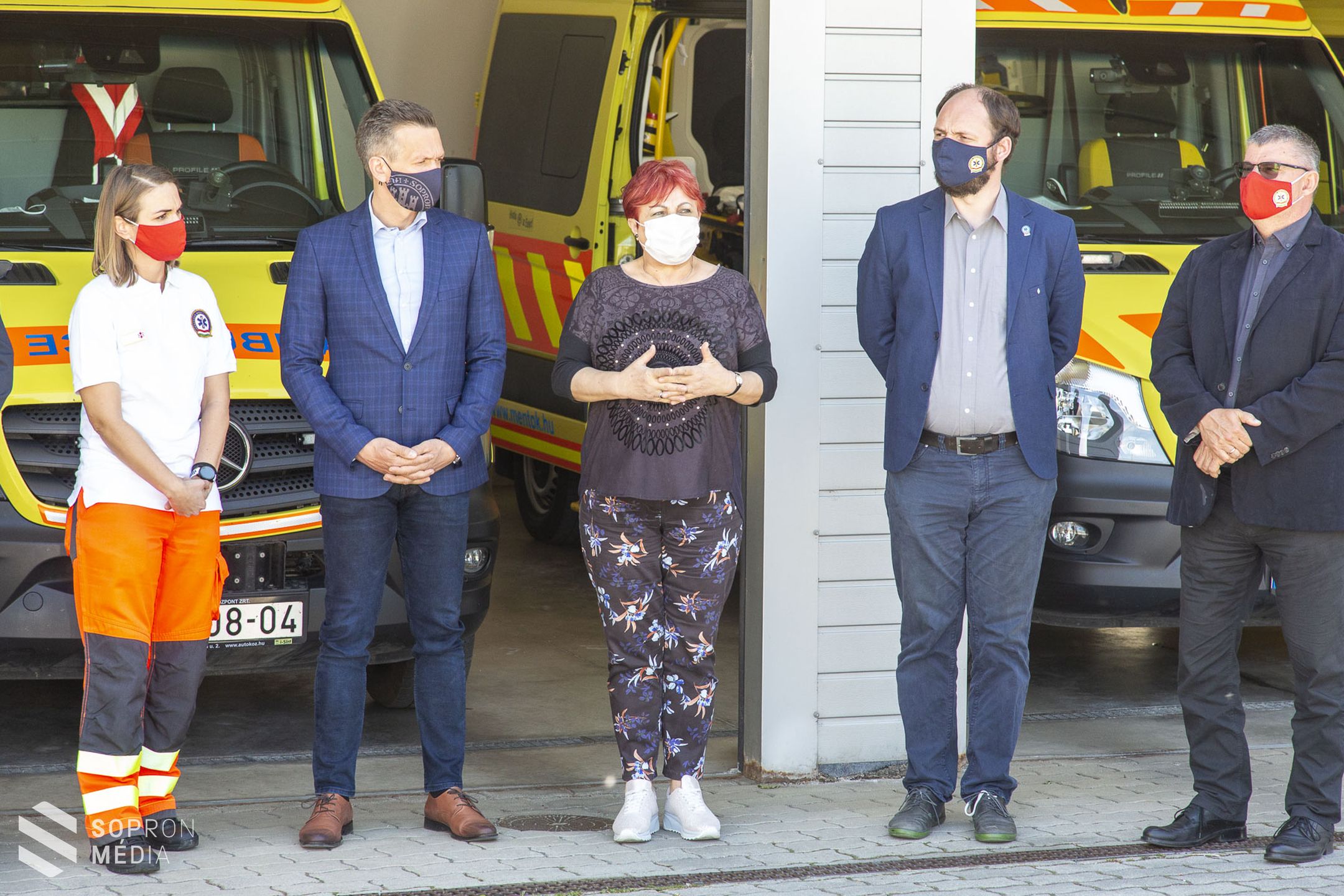 Sopron nagyra becsüli a mentők önzetlen szolgálatát