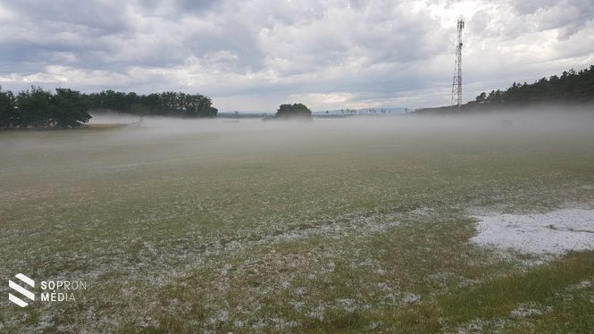 Tavaly gyakoriak voltak a károkozó felhőszakadások, jégesők is