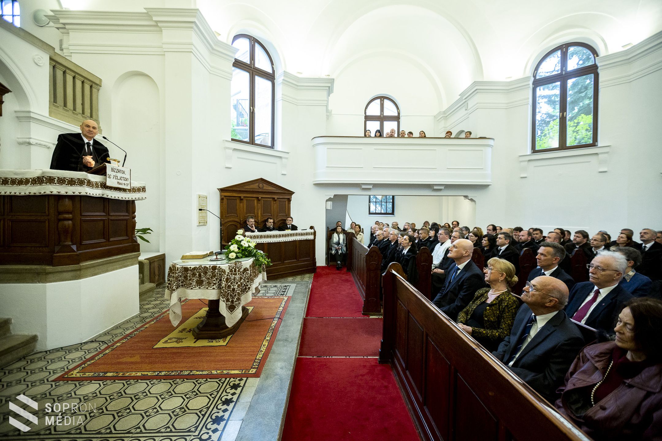 Beiktatták a Soproni Református Egyházközség új lelkipásztorát