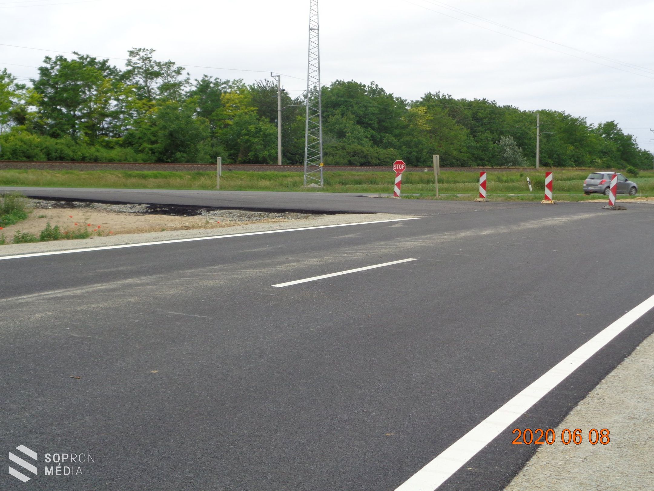 M85: forgalmi rend változás az autóút építése miatt, a 84-es főúton, Nagycenknél!