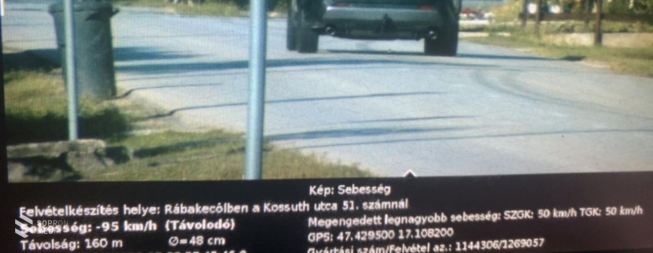 Tovább folytatták a kapuvári járőrök a járművezetők ellenőrzését 