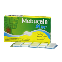 Mebucain Mint 2mg/1mg szopogató tabletta (20x)