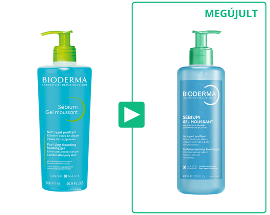 Sébium Moussant tisztító gél BIODERMA (500ml)