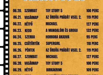 Kinoprogramm im Juni!