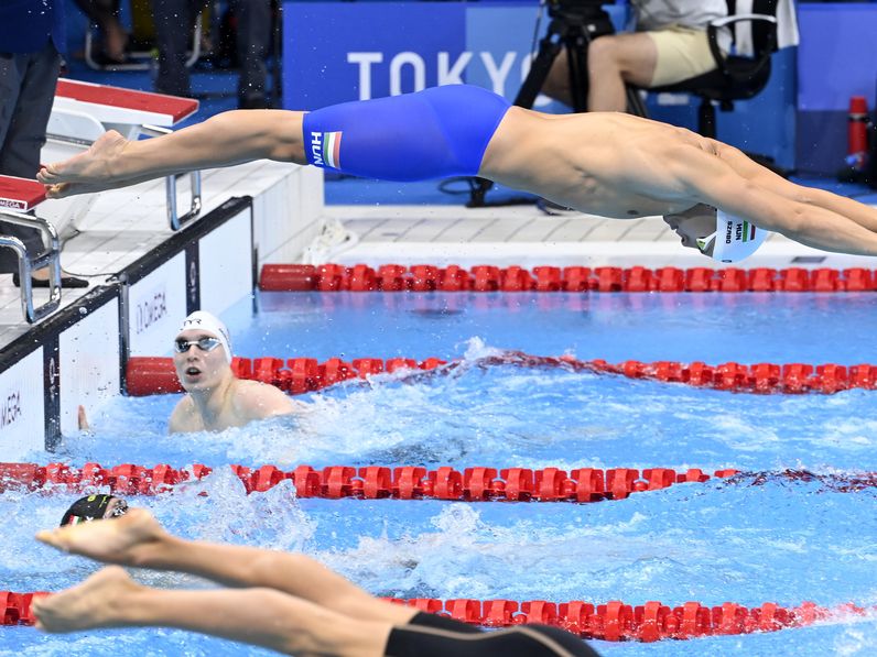 Olimpia: ötödik a 4x100 méteres férfi gyorsváltó