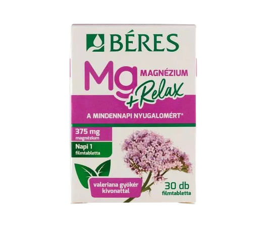Béres Magnézium + Relax filmtabletta (30x)
