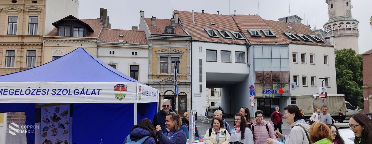 A Soproni Rendőrkapitányság Bűn- és Balesetmegelőzési programjával idén is nagy örömmel vesz részt a SopronFesten