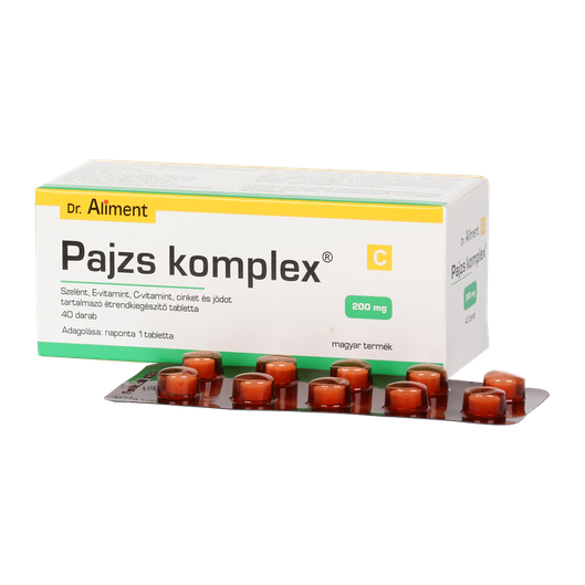Dr.Aliment Pajzs Komplex tabletta (40x)